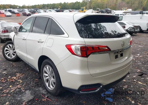2018 Acura Rdx Technology Acurawatch Plus Packages/Technology Package z USA, uszkodzony, nr VIN 5J8TB3H54JL010265